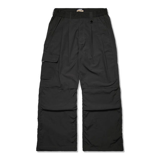 Lakh Flared Cargo Pants Dark Grey