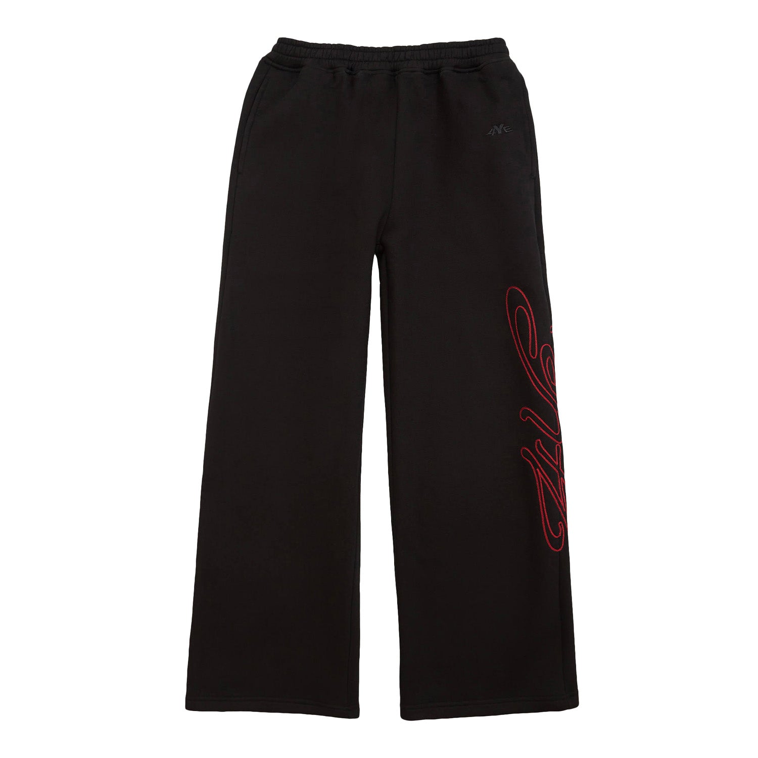 4YE Signature Wide Pant - Black/Red