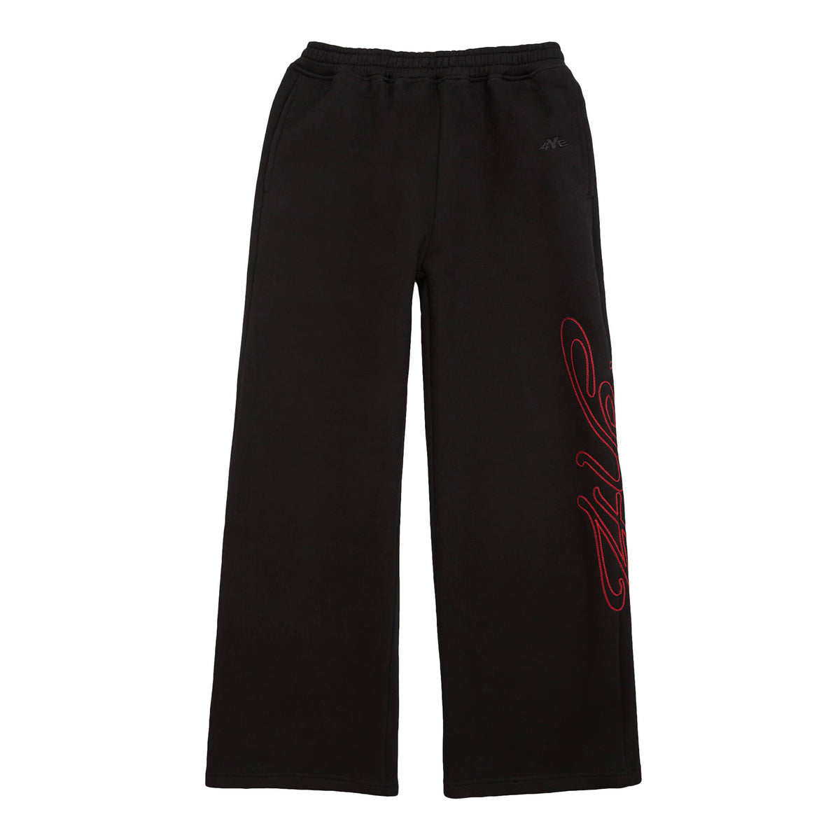 4YE Signature Wide Pant - Black/Red