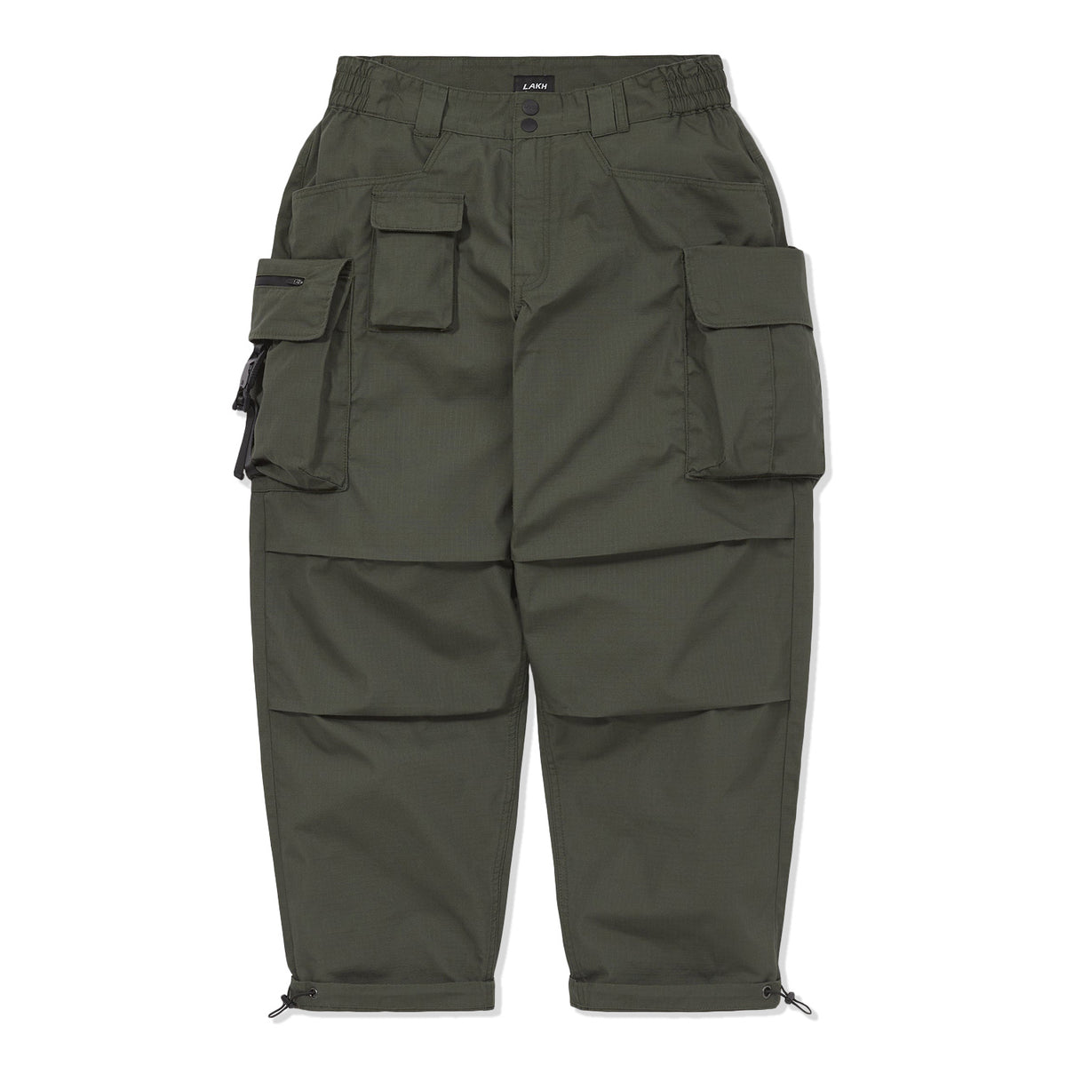 Lakh Ten Pockets Cargo Pants PR Olive Main image