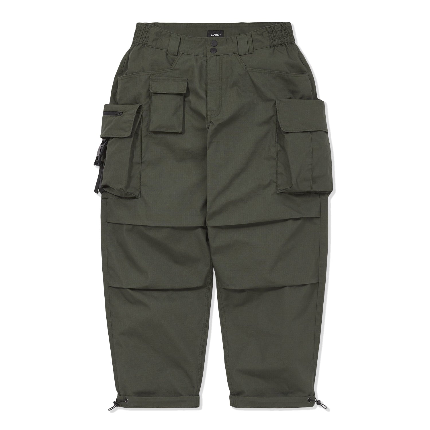 Lakh Ten Pockets Cargo Pants PR Olive
