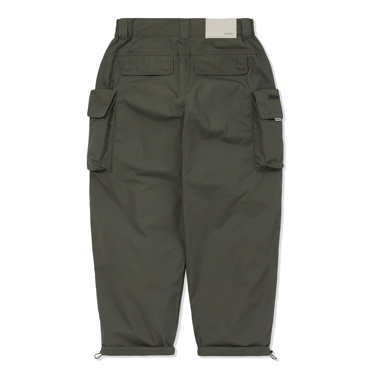 Lakh Ten Pockets Cargo Pants PR Olive Secondary image