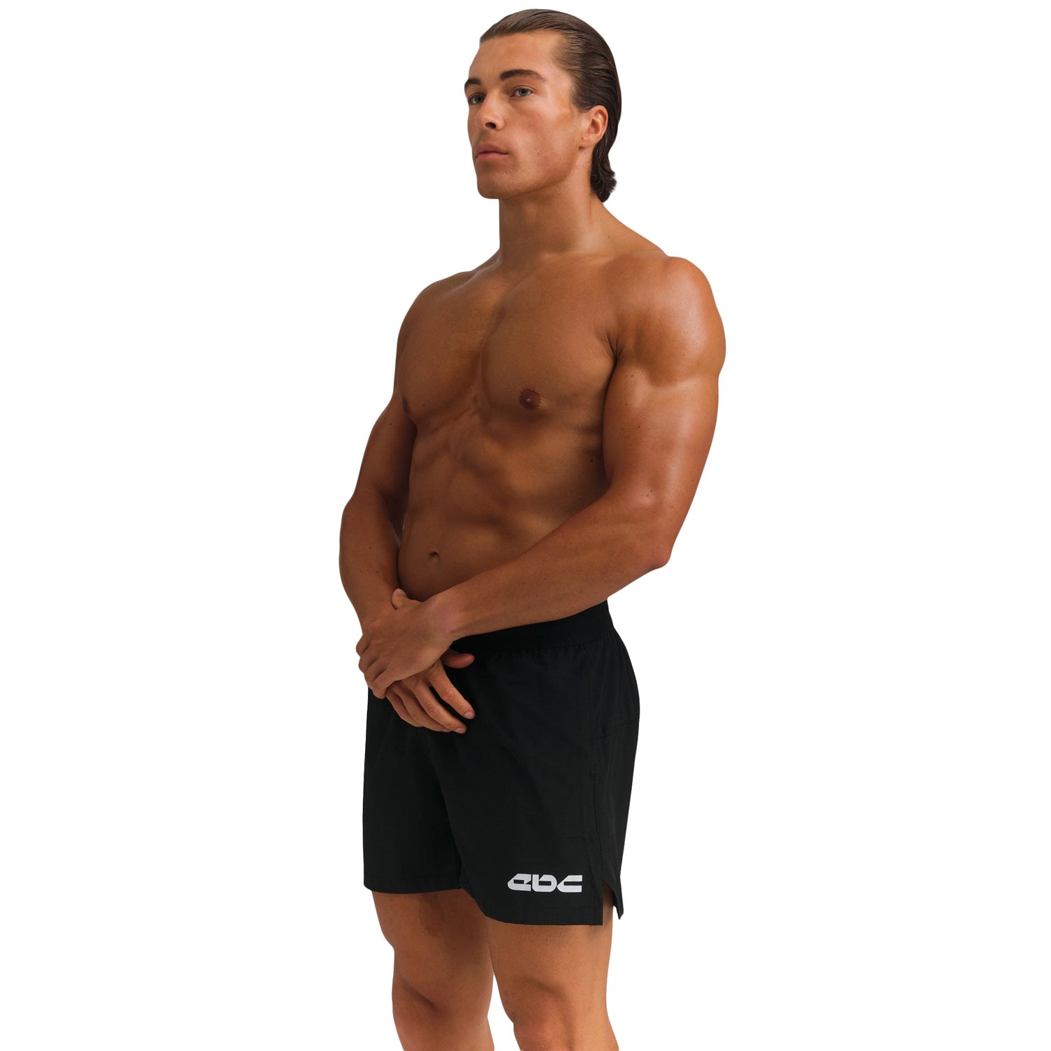Everyday Better Club Performance Short 5 Inch Black White Secondary image