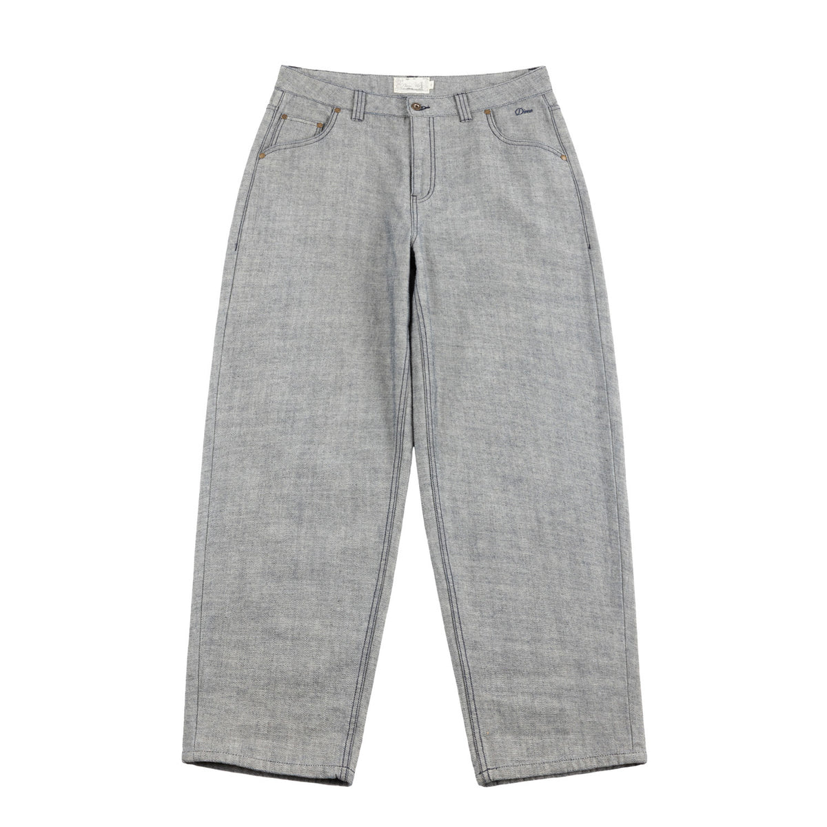 Dime Baggy Denim Pants Reversed Indigo