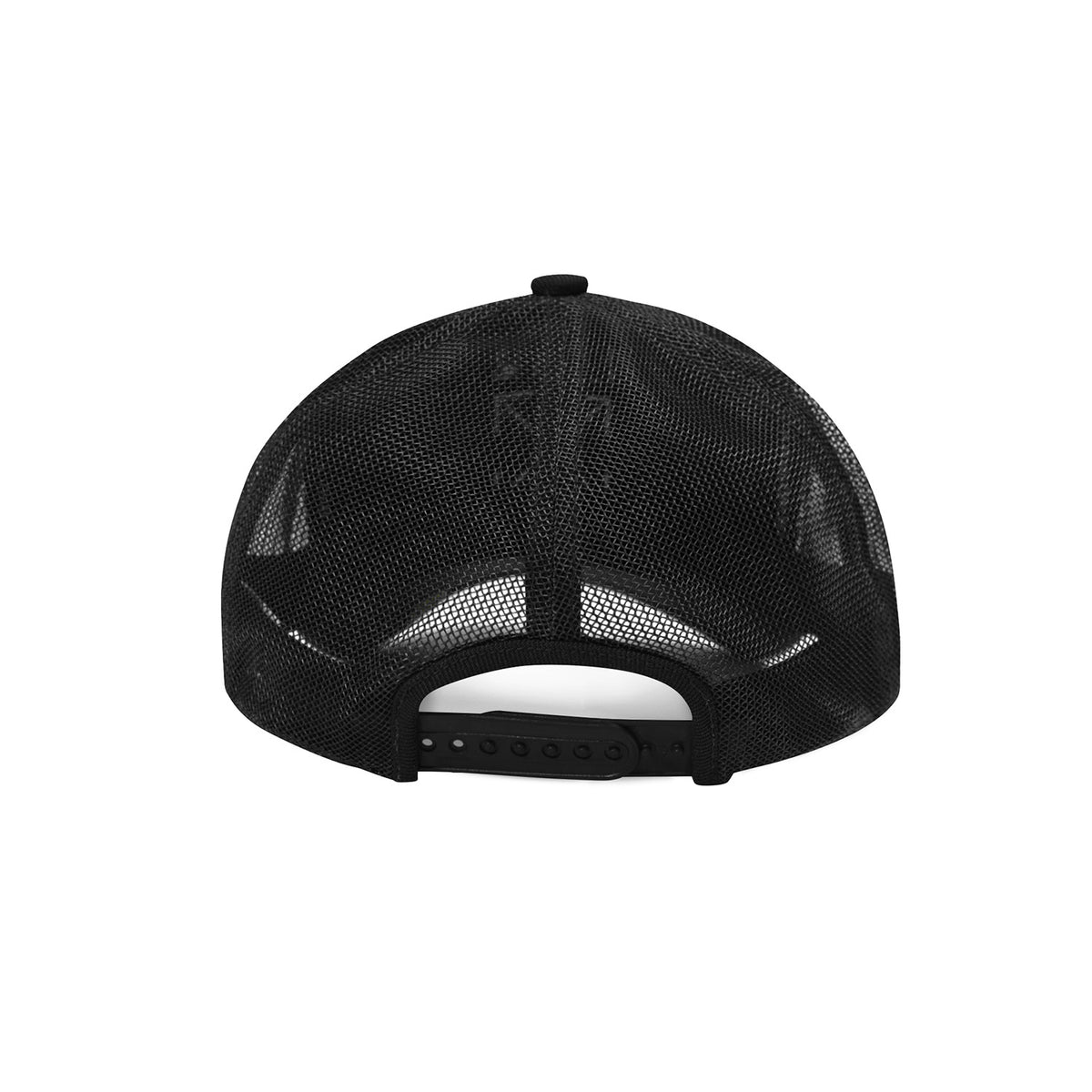 L/AB c/o Off-White Clamp Arrows Curved Brim Trucker Cap Black