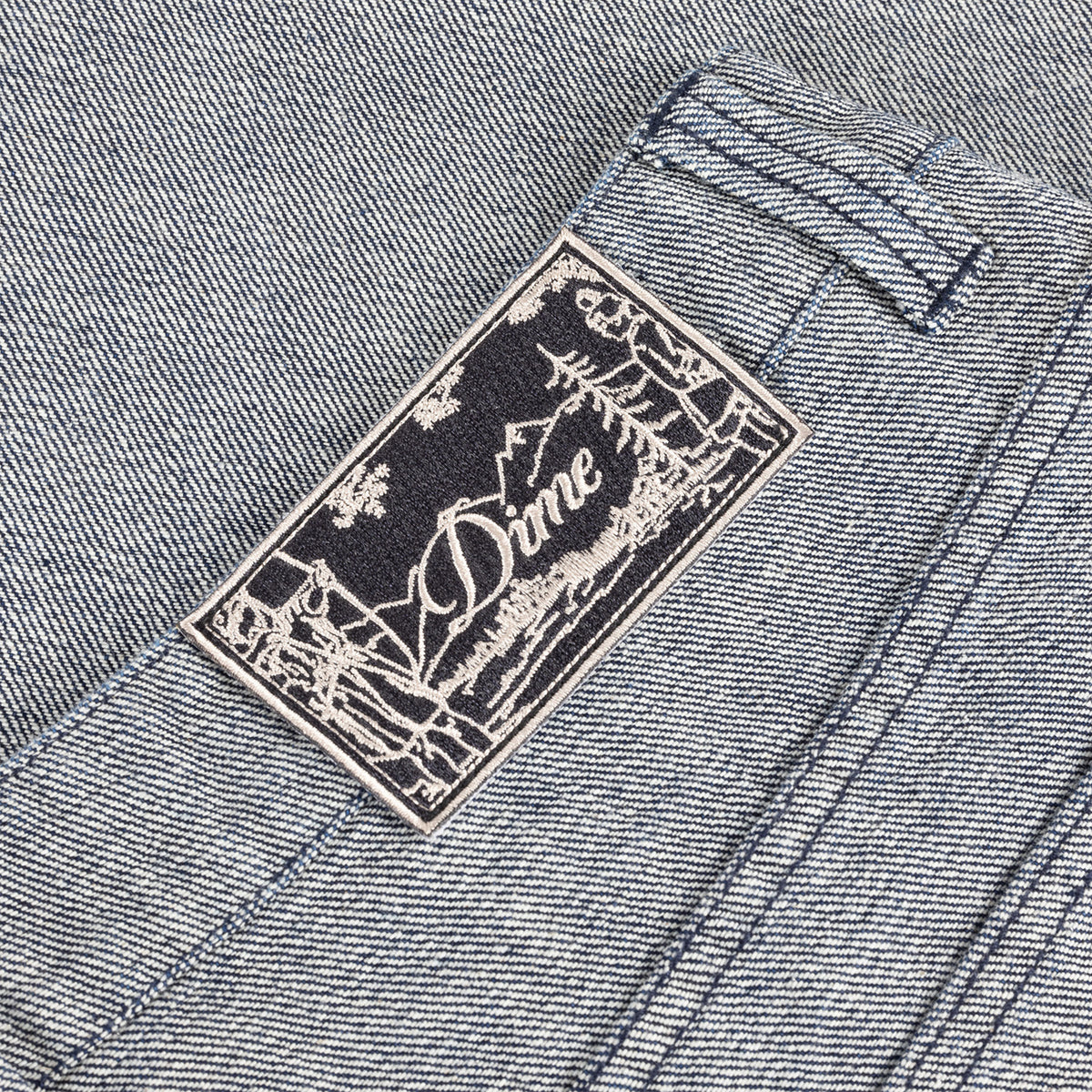 Dime Baggy Denim Pants Reversed Indigo