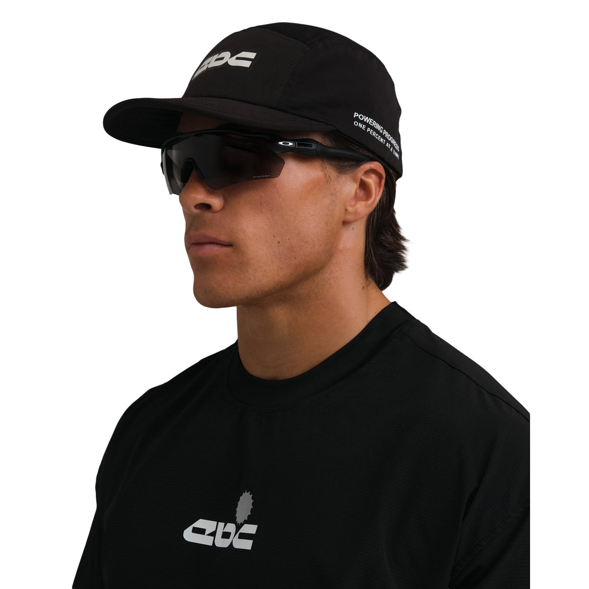 Everyday Better Club Performance 5 Panel Endurance Cap Black