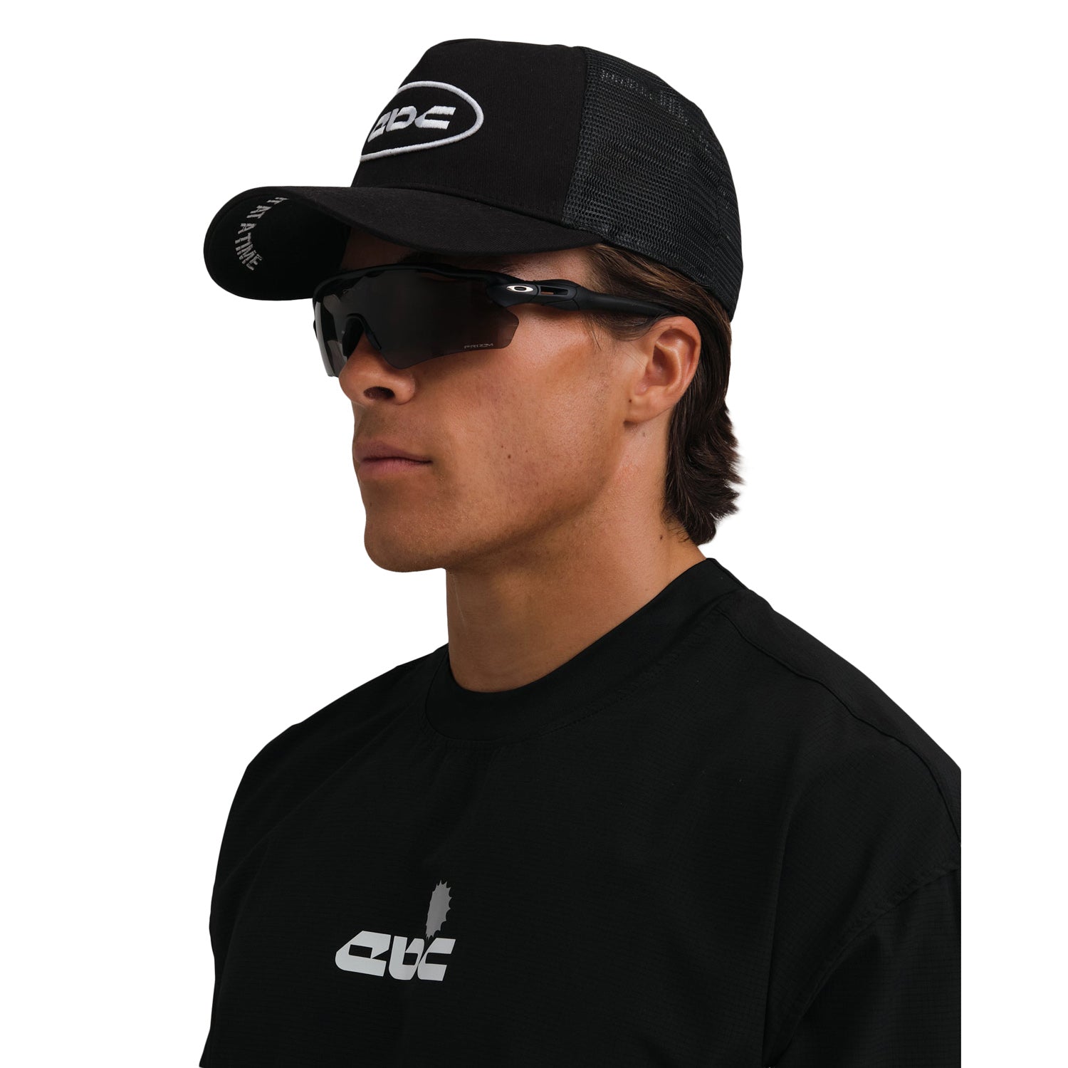 Everyday Better Club Performance Crest Trucker Mesh Cap Black Secondary image