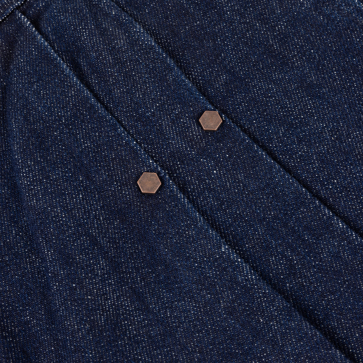 Dime Pleated Baggy Denim Shorts Indigo