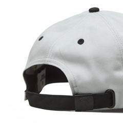 Reigning Champ Colour Block Monogram Strapback Cap Concrete Black