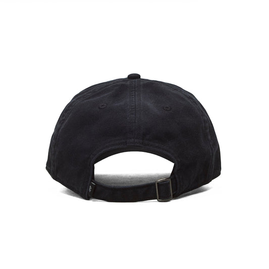 Reigning Champ Cotton Chino Low Pro Monogram Strapback Cap Washed Black
