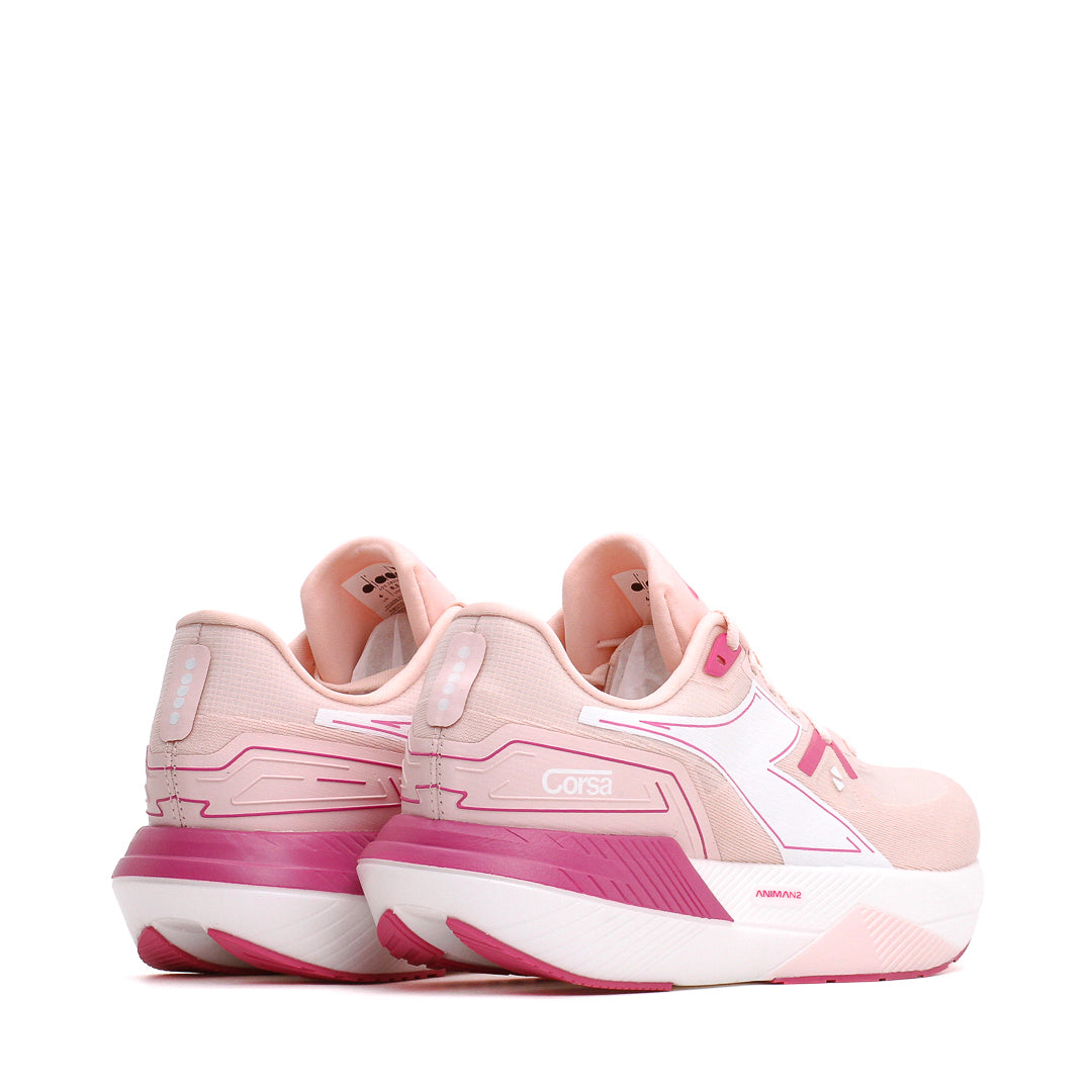 Diadora Women Corsa Pearl Carmine Rose