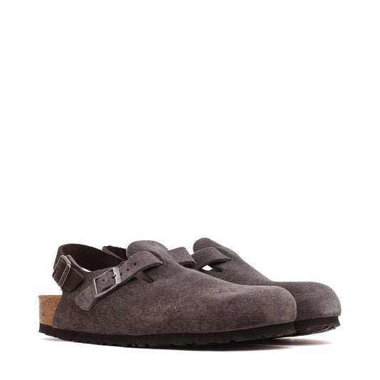 Birkenstock Tokio Suede Charcoal