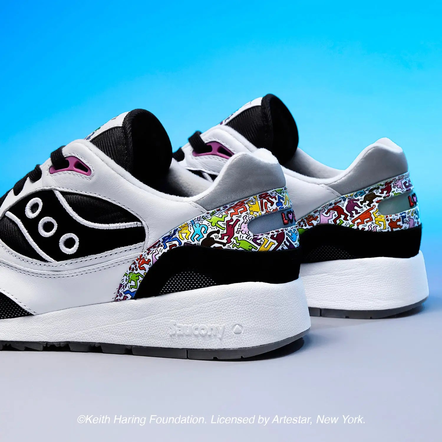 Keith Haring x Saucony Shadow 6000 ’Love’ release on May 28