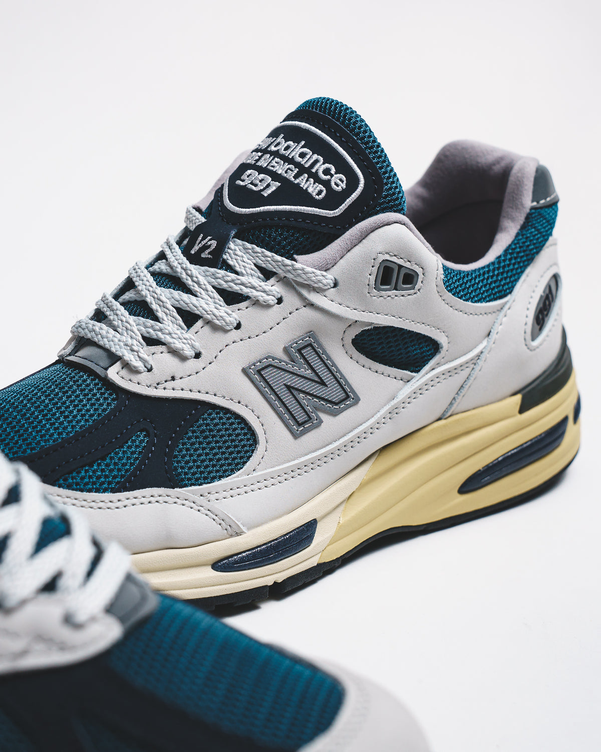 New Balance Men Made in UK 991v2 Total Eclipse U991TO2