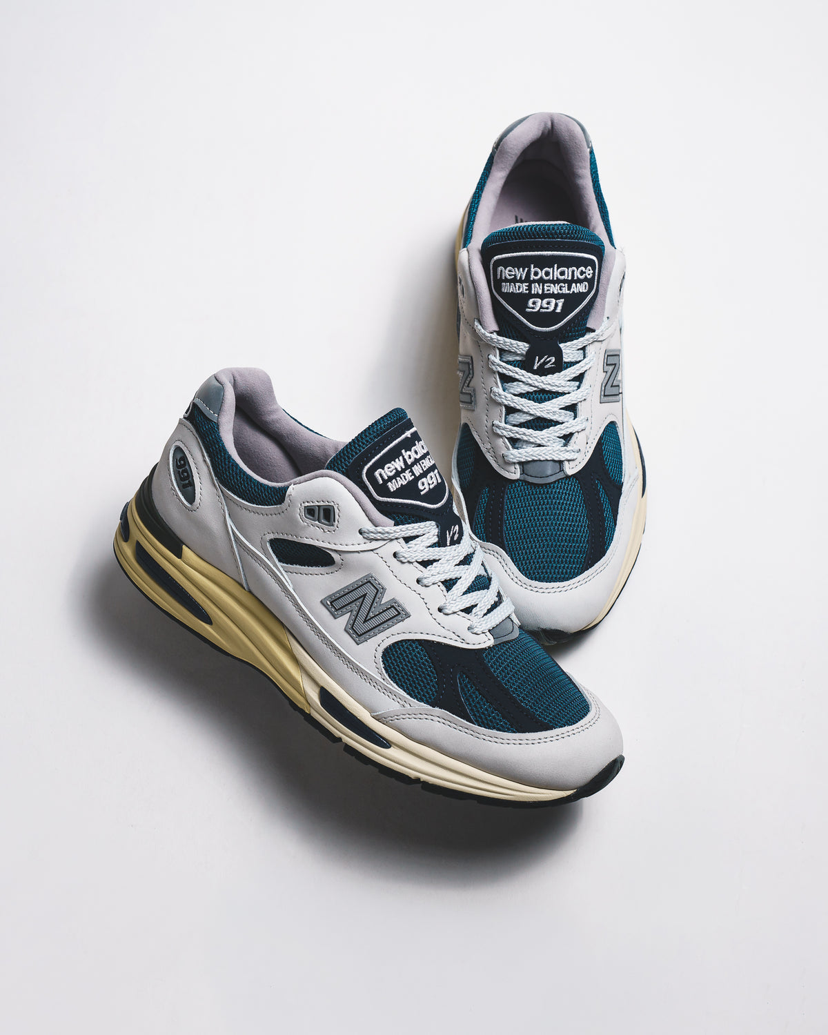 New Balance Men Made in UK 991v2 Total Eclipse U991TO2