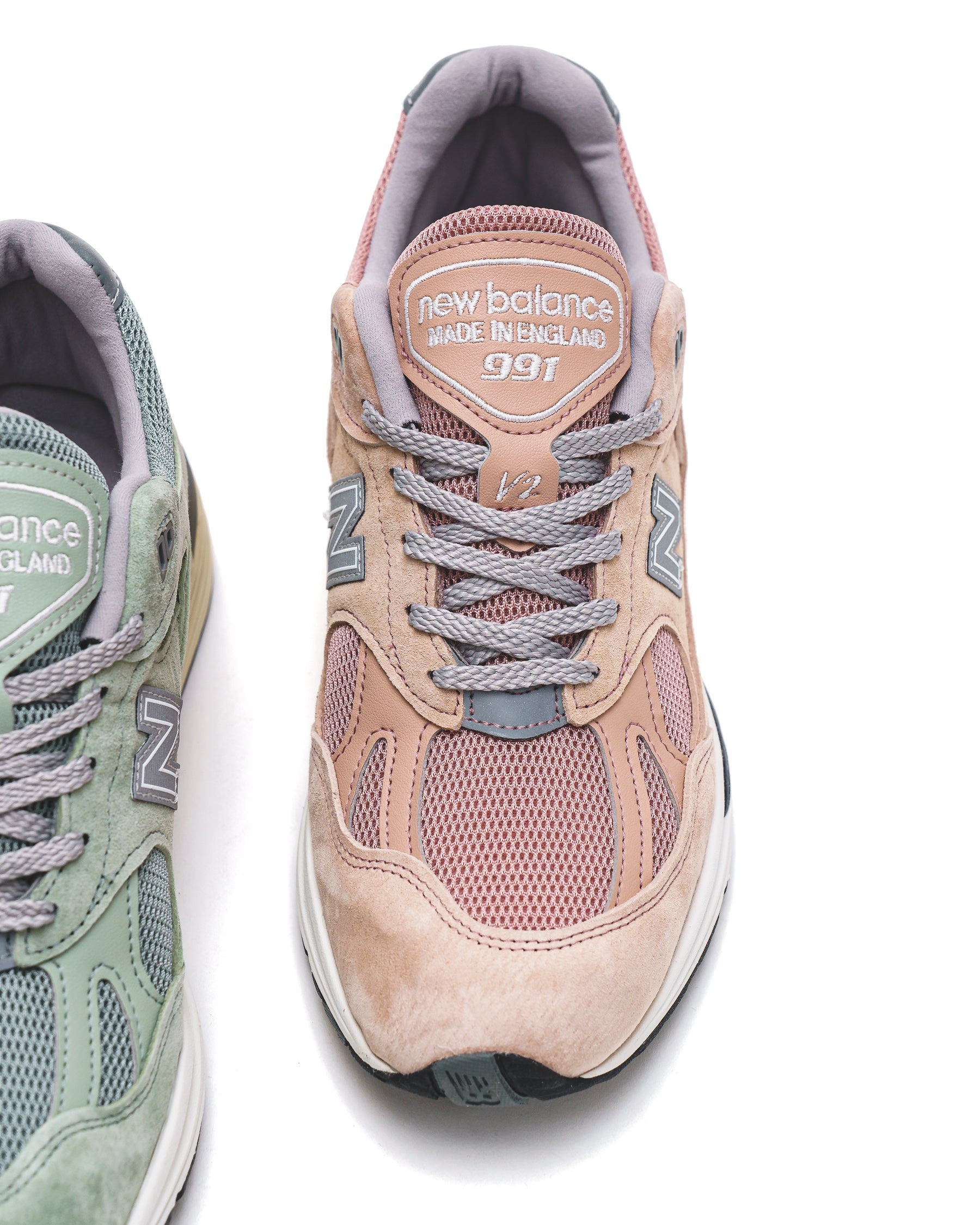 New Balance Unisex Made in UK 991v2 Sea Grass U991BB2