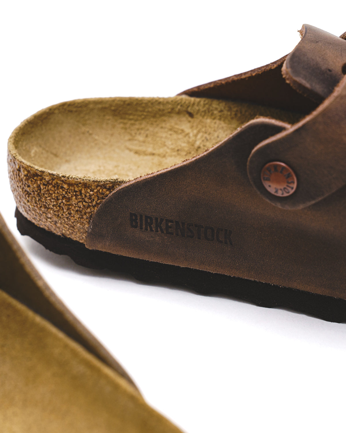 Birkenstock Boston NU Oiled Tobacco Brown