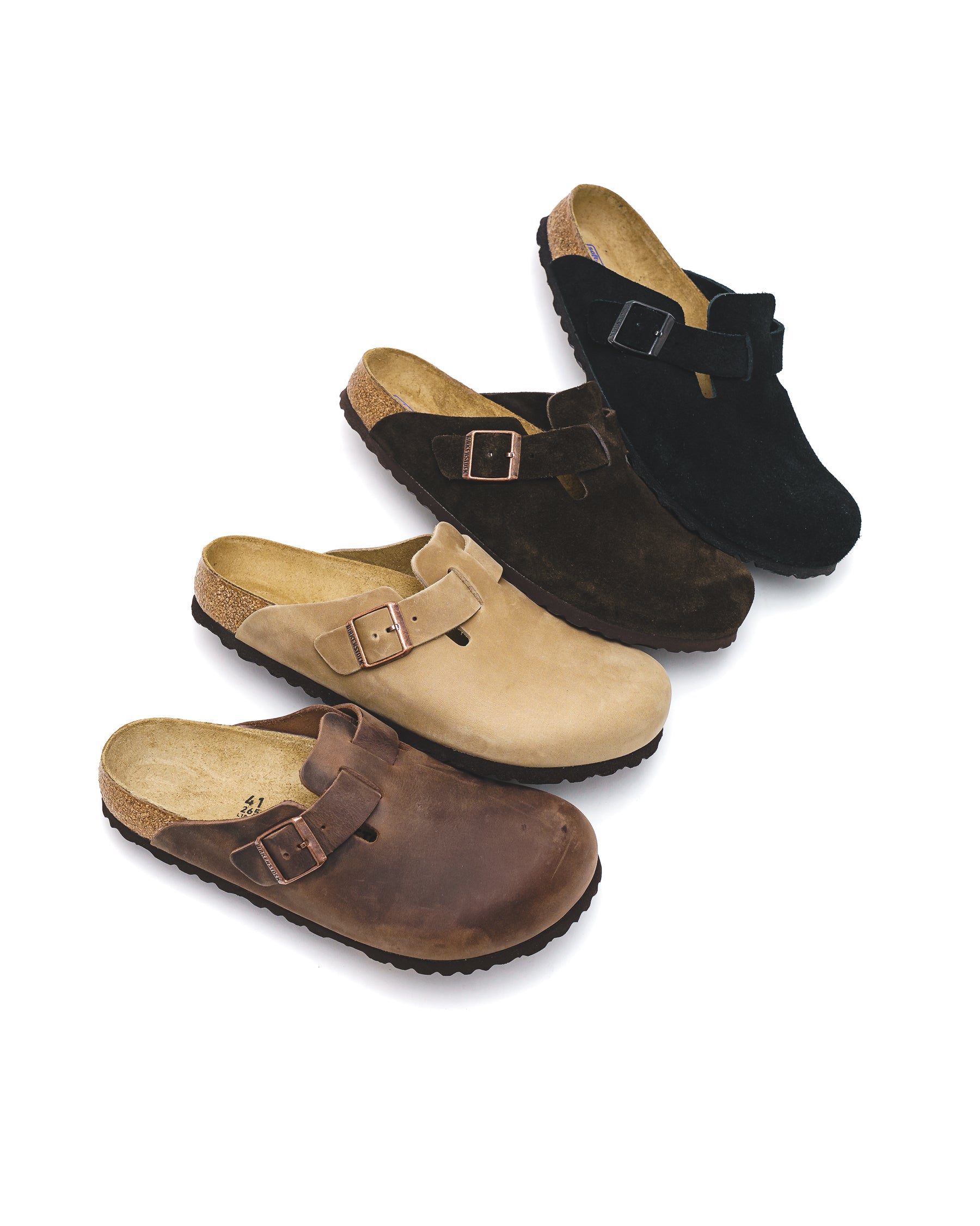 Birkenstock Boston NU Oiled Tobacco Brown