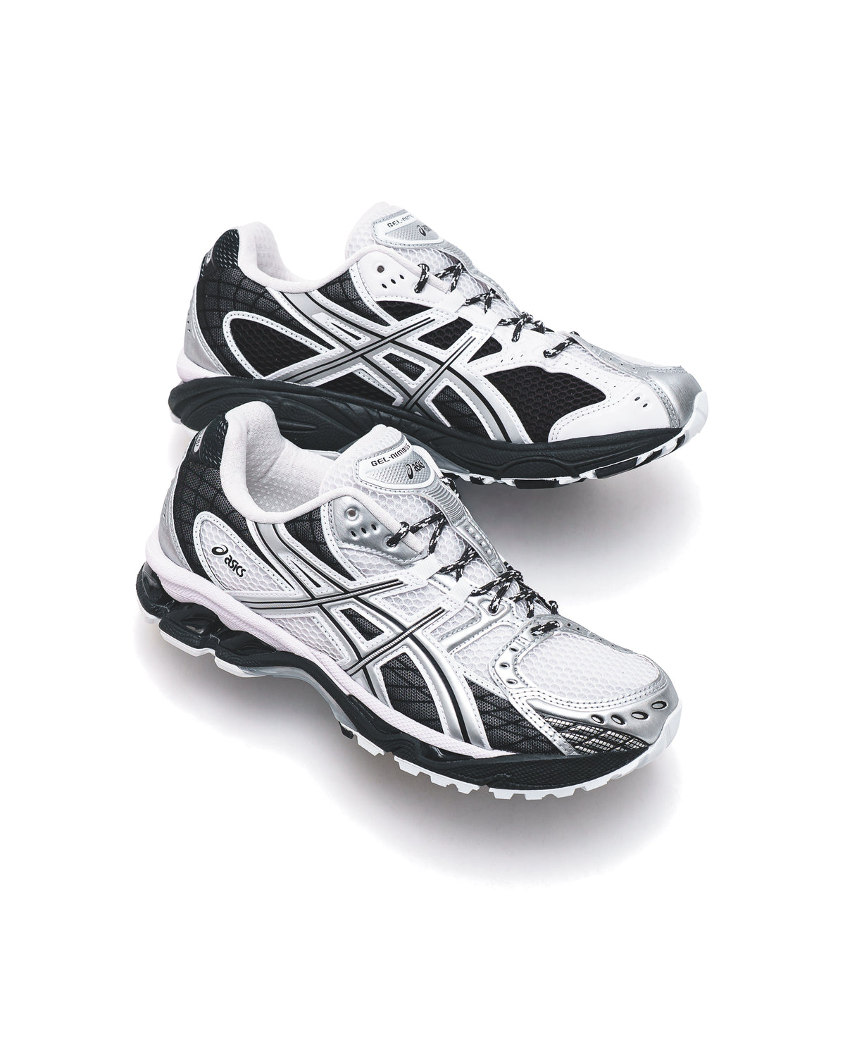 Asics Unisex Gel-Nimbus 10.1 White Pure Silver 1203A543-113
