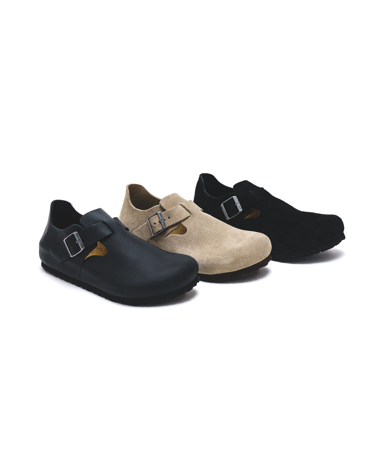 Birkenstock London Suede Black