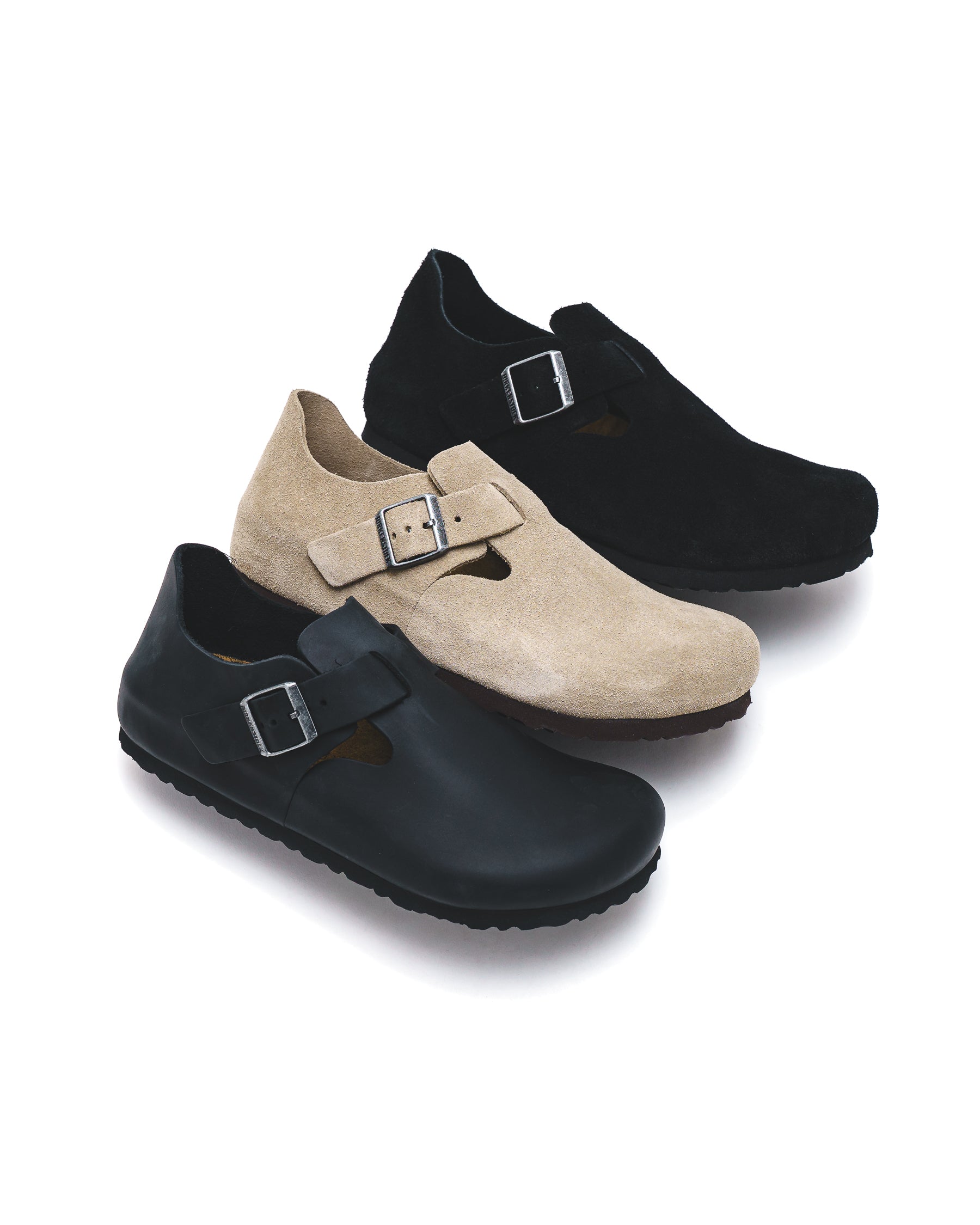 Birkenstock London NU Oiled Black