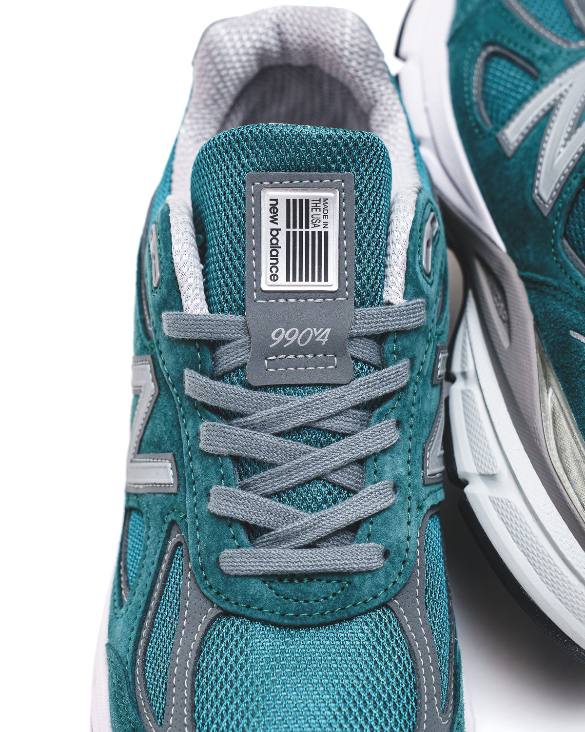 New Balance Men Made in USA 990v4 Vintage Teal U990OV4