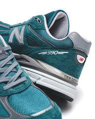 New Balance Unisex Made in USA 990v4 Vintage Teal U990OV4