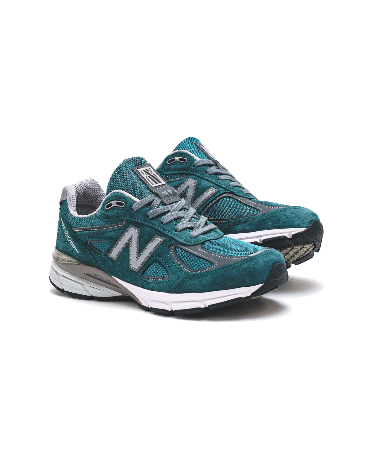 New Balance Men Made in USA 990v4 Vintage Teal U990OV4