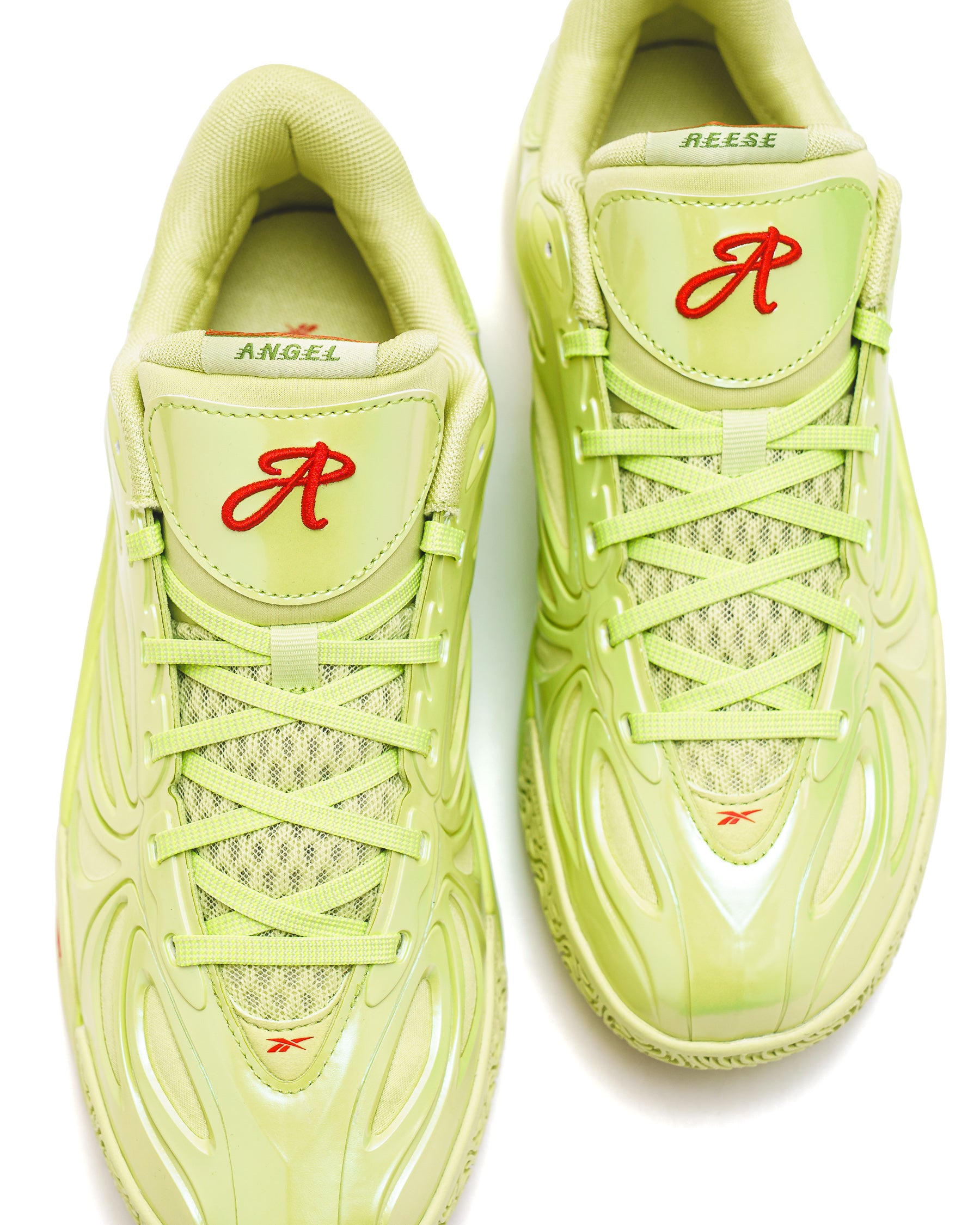 Reebok Basketball Men Angel Reese 1 Grid Green 100272893