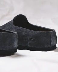 Birkenstock Amsterdam Wrapped Suede Taupe