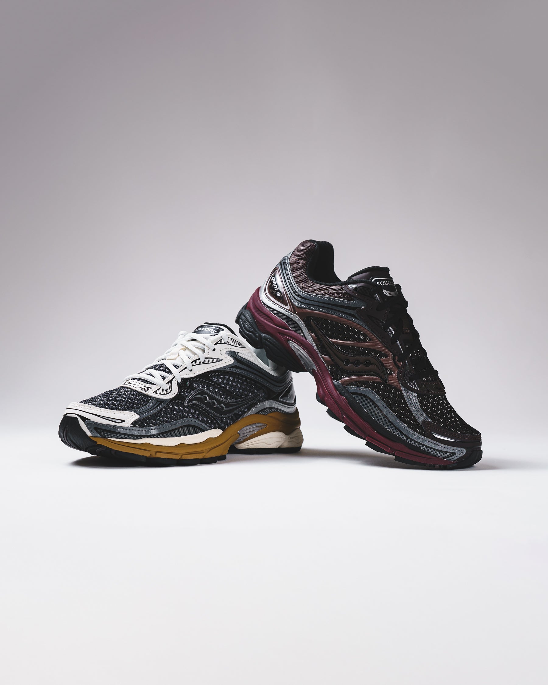 Saucony Men ProGrid OMNI 9 Black Torte S101279-1001