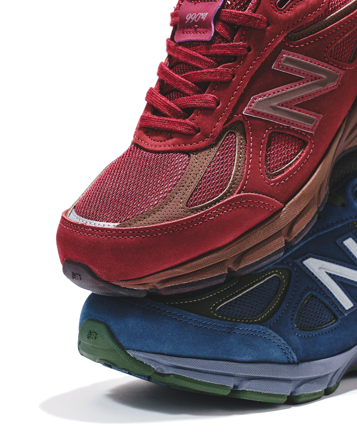 New Balance Men Made in USA 990v4 Navy Meteorite U990BG4