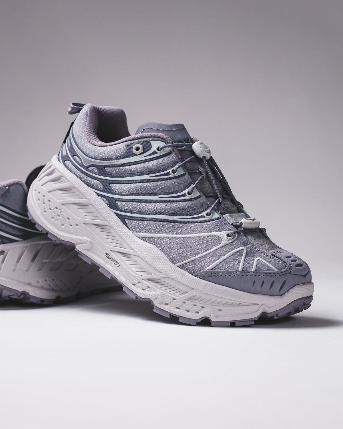 Hoka Men Stinson EVO GTX Foggy Grey Cosmic Grey 1173890-FYGR