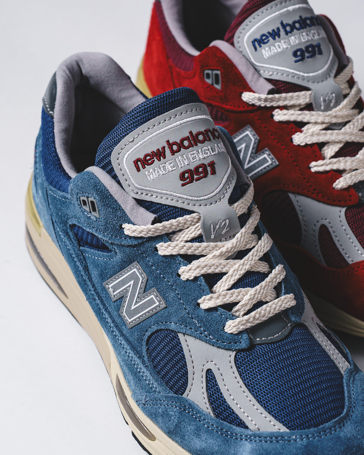 New Balance Men Made in UK 991v2 Karanda Red U991RS2