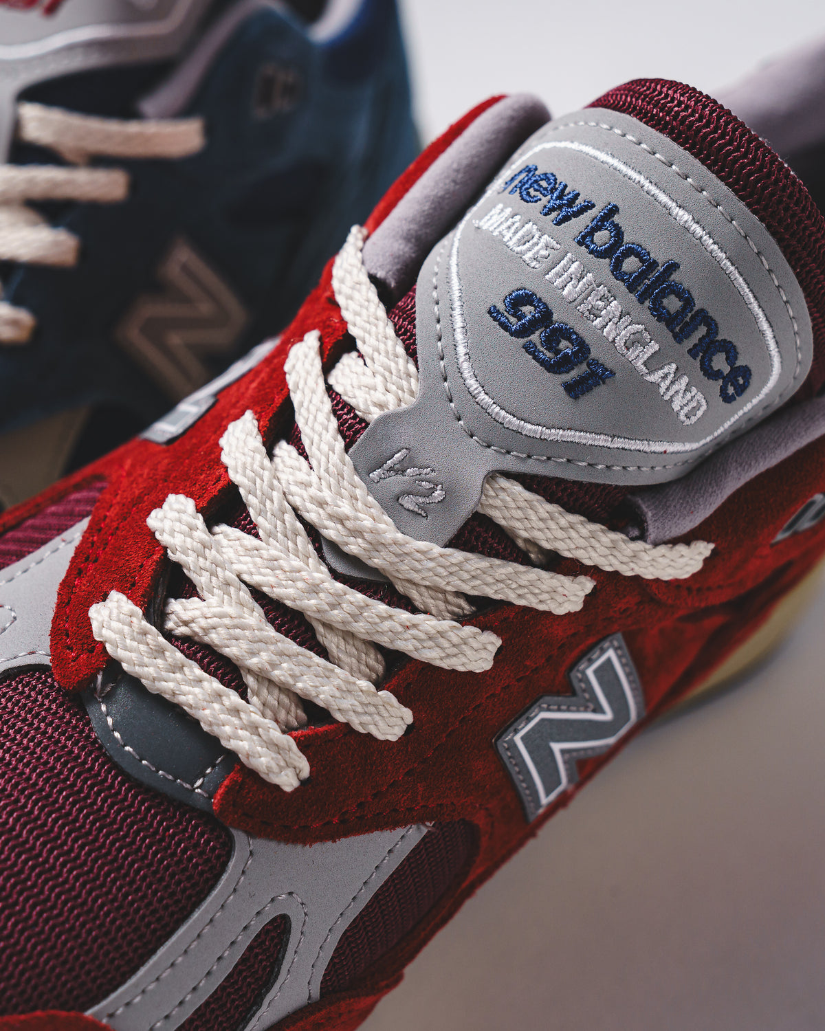 New Balance Men Made in UK 991v2 Karanda Red U991RS2