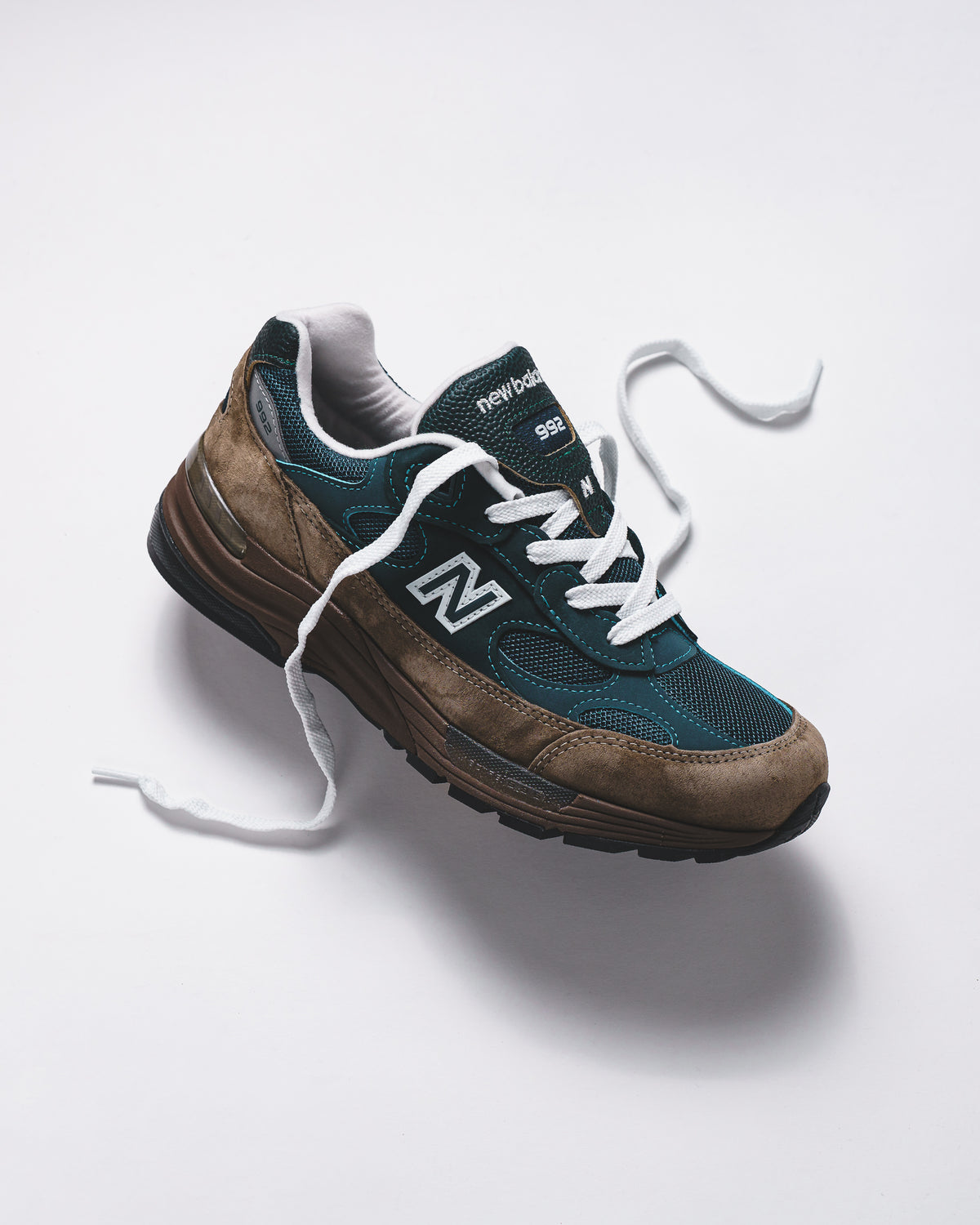 New Balance Men Made in USA 992 Medusa Green Thunder Brown U992BB