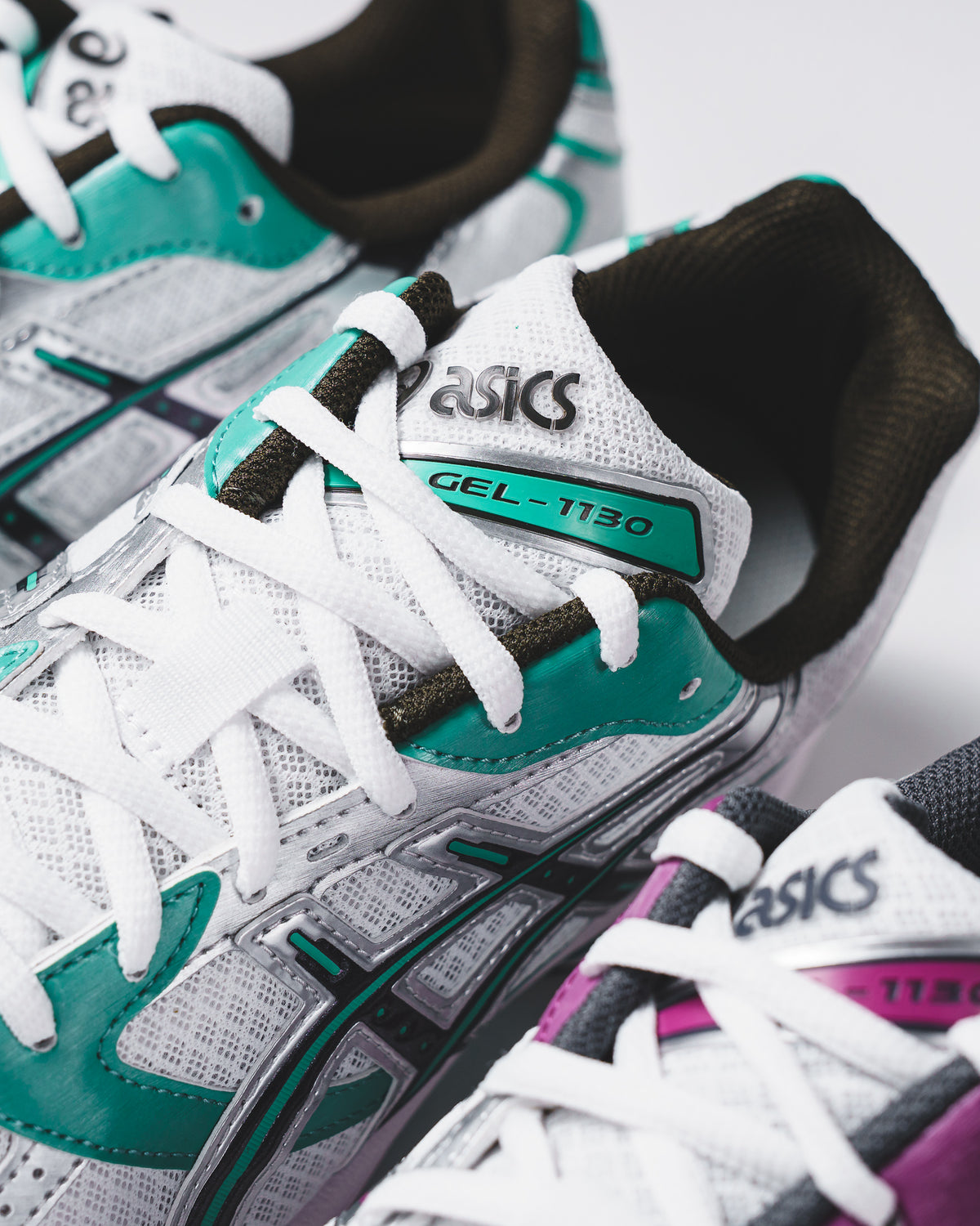 Asics Men Gel-1130 White Catalina Green 1203A899-107