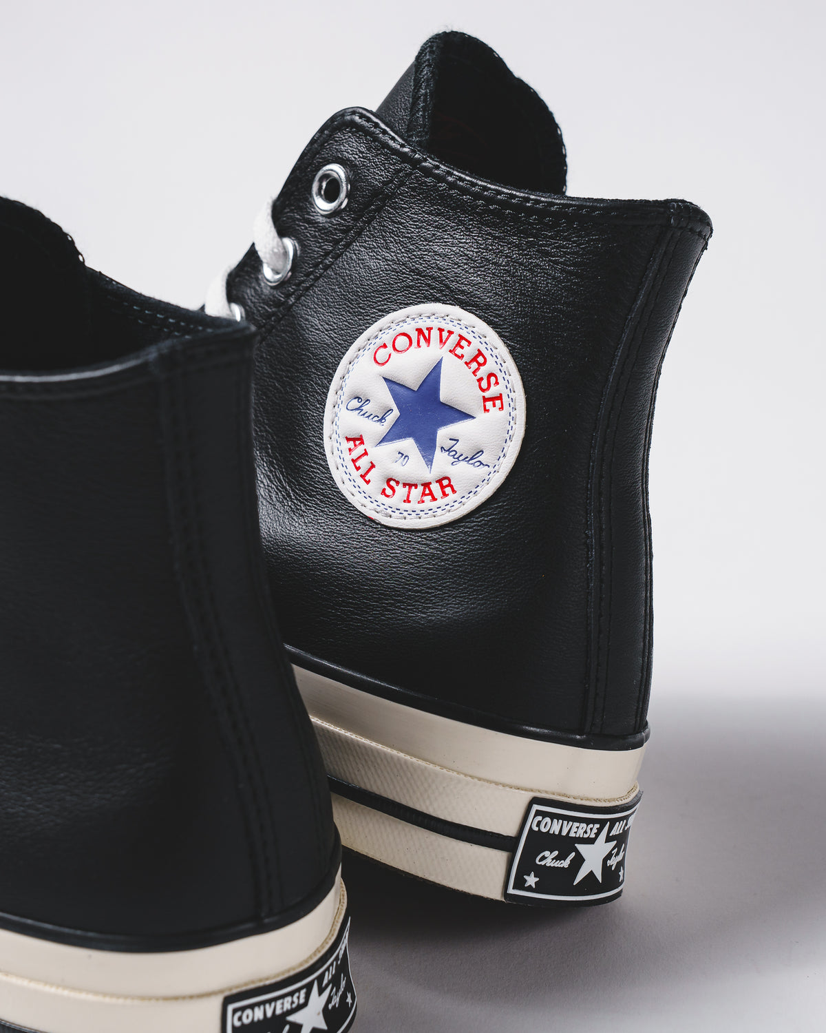 Converse Men Chuck 70 Leather High Black A07200C-001