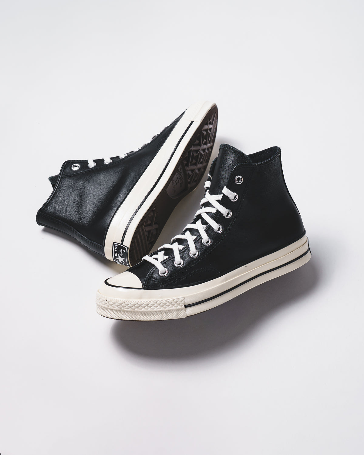 Converse Men Chuck 70 Leather High Black A07200C-001