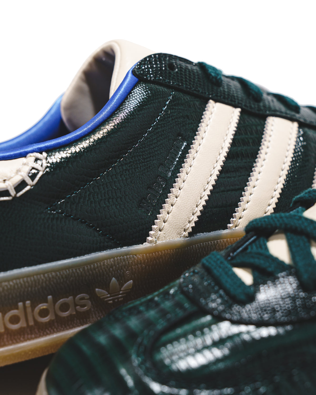 Adidas x Wales Bonner Men Gazelle Suede Croc Green Night KK0735