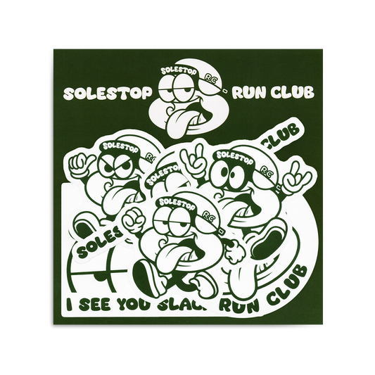 Solestop Run Club Sticker Pack