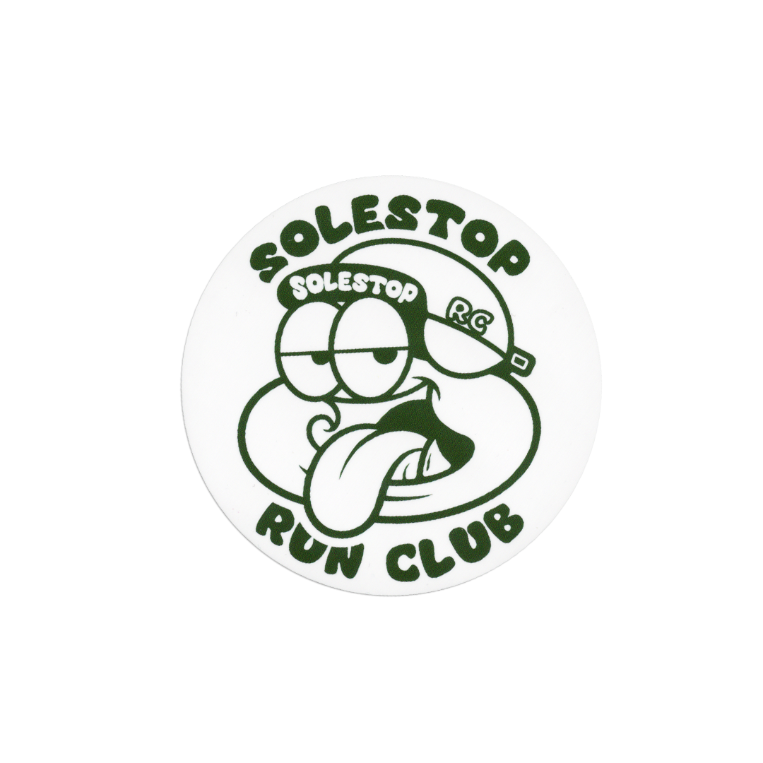 Solestop Run Club Sticker Pack