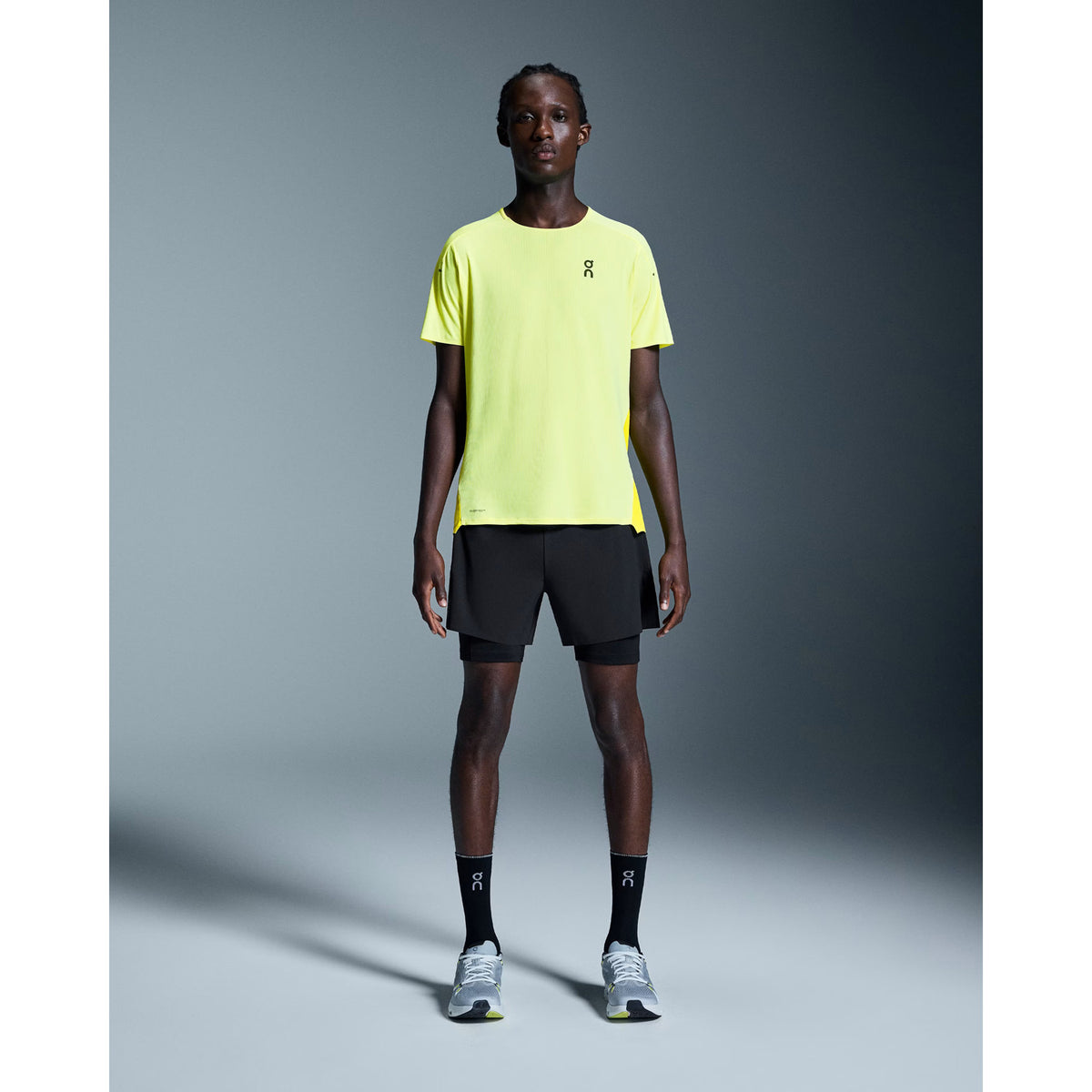 ON Men 5" Performance 2/1 Shorts Black