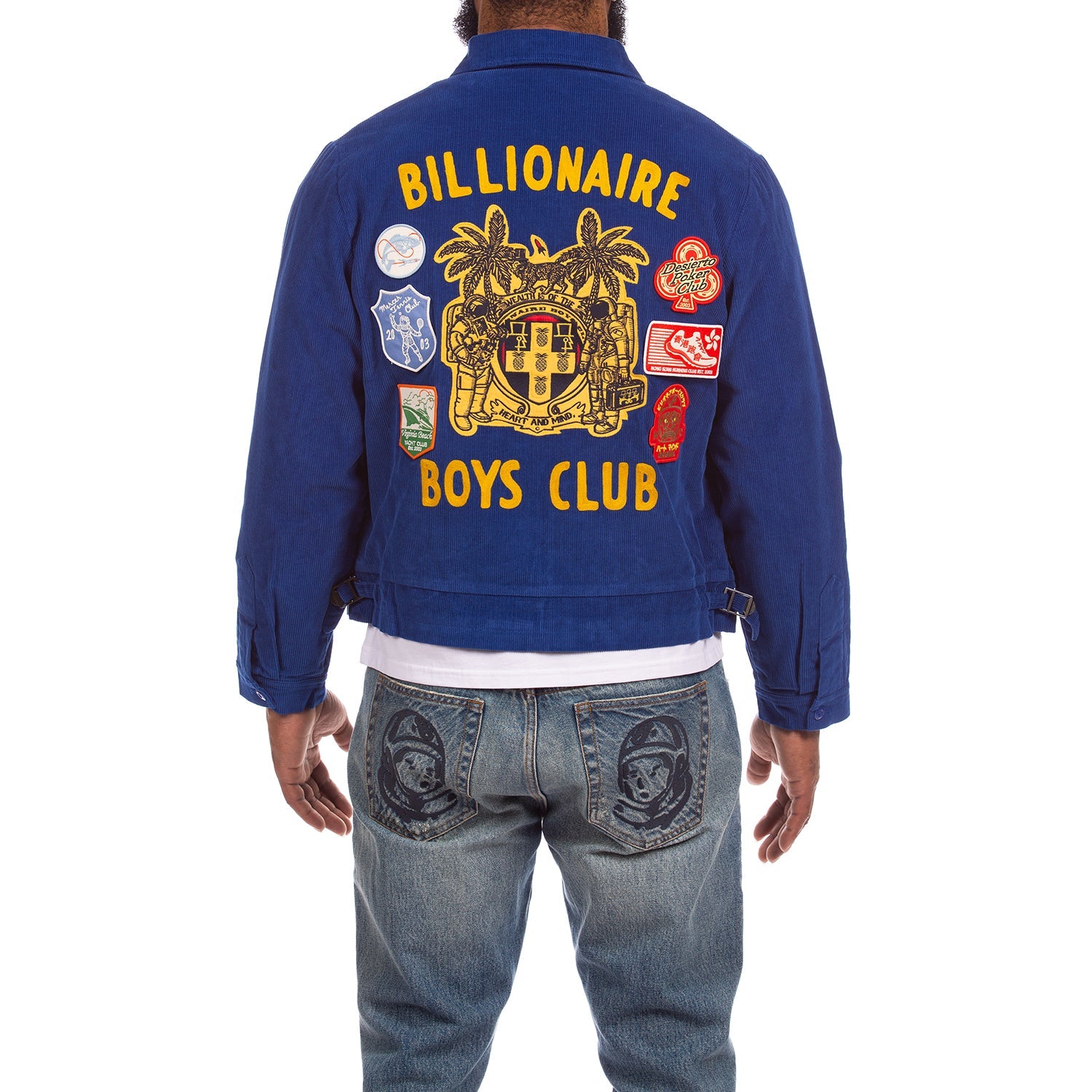 Billionaire Boys Club BB Aggie Cord Jacket Lapis Blue