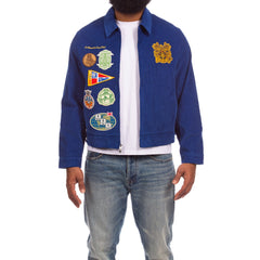 Billionaire Boys Club BB Aggie Cord Jacket Lapis Blue