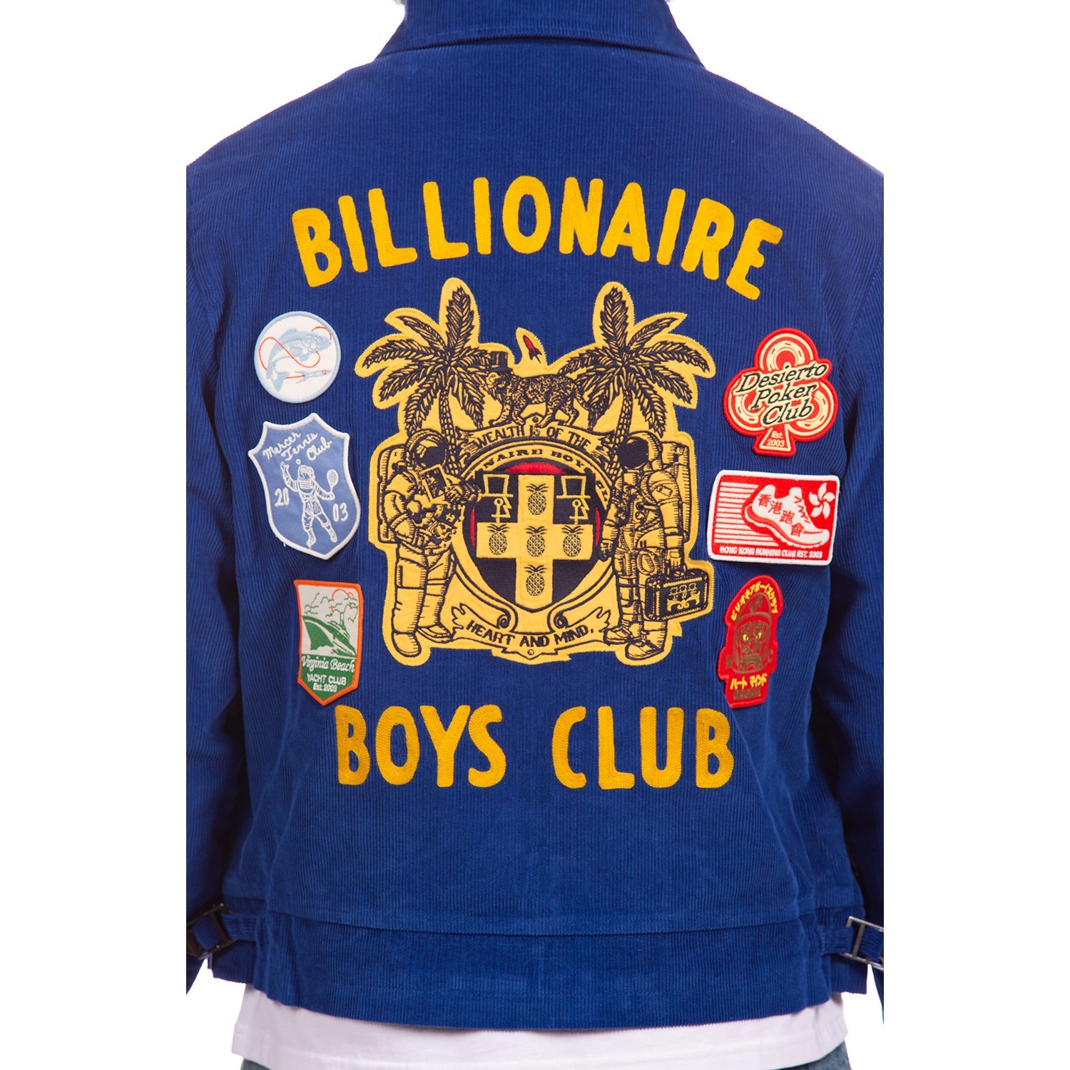 Billionaire Boys Club BB Aggie Cord Jacket Lapis Blue