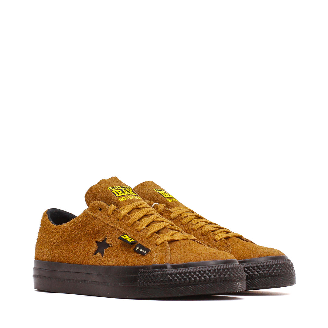 Converse x IRAK NYC Men One Star Pro Low GORE-TEX Amber Brown A13648C-200