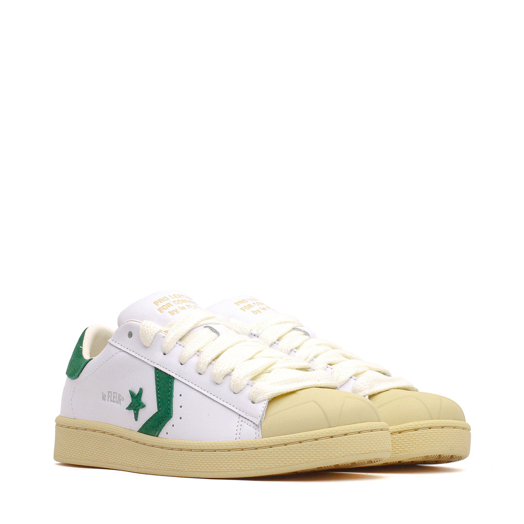 Converse x GOLF le FLEUR* Men Pro Leather White Green A20365C-102