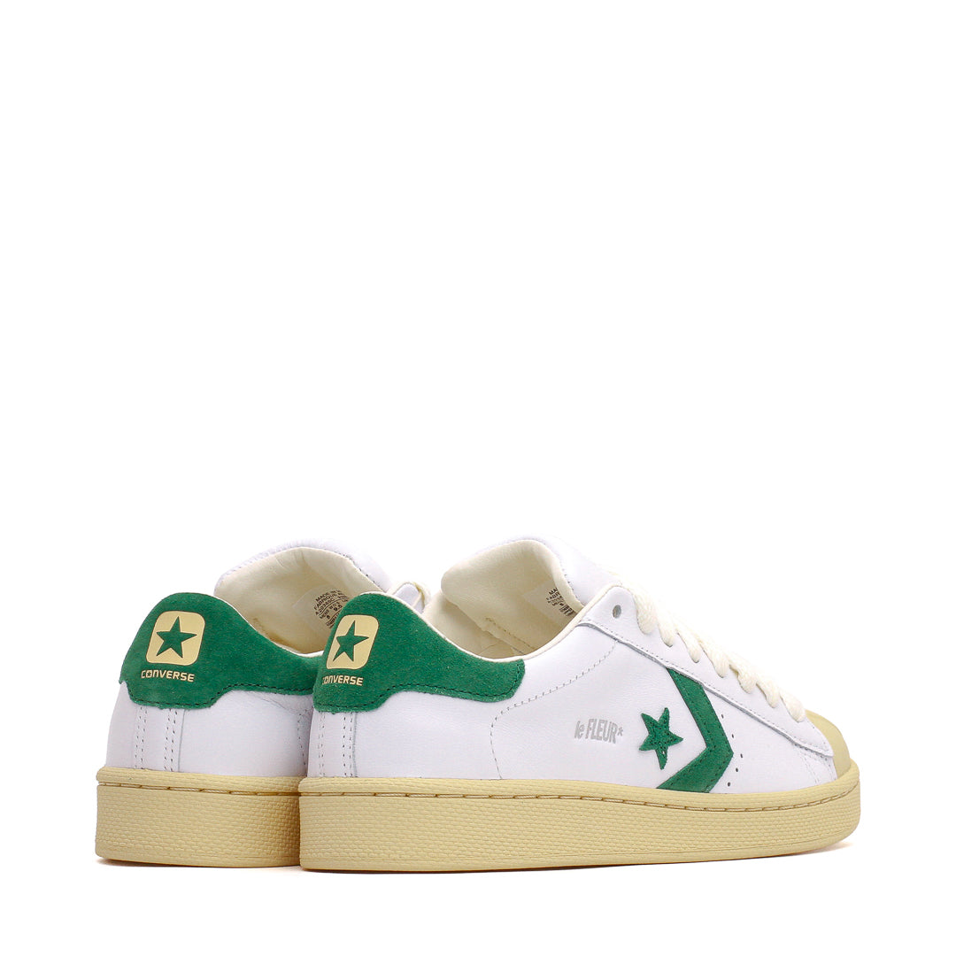 Converse x GOLF le FLEUR* Men Pro Leather White Green A20365C-102